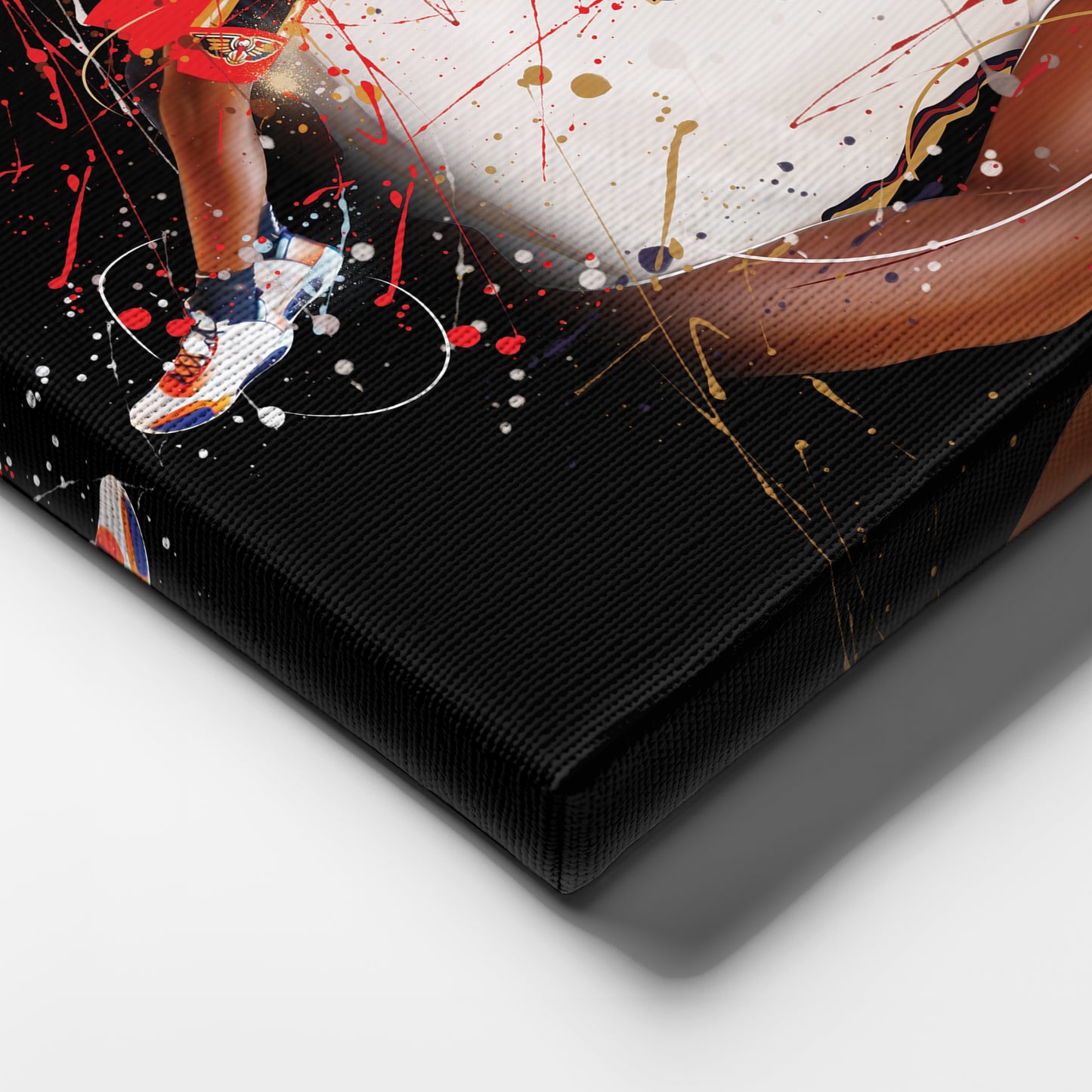 Zion Williamson Pelicans Canvas Print | New Orleans Basketball Wall Art