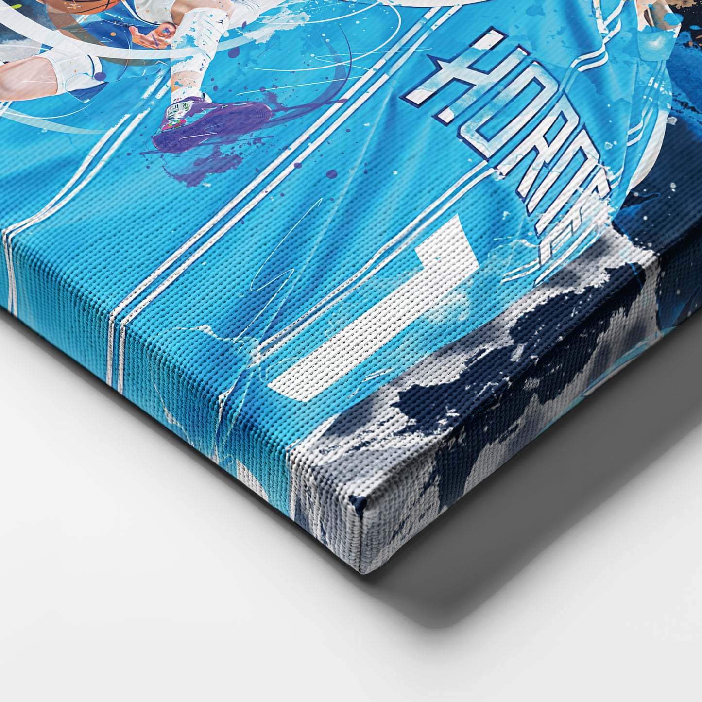 LaMelo Ball Hornets Canvas Print | Charlotte Basketball Wall Art