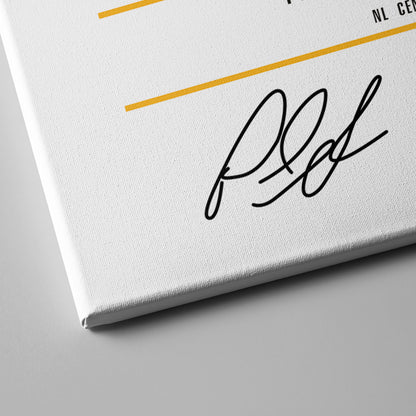 Paul Skenes Pirates Jersey Canvas Print | Wall Art Decor