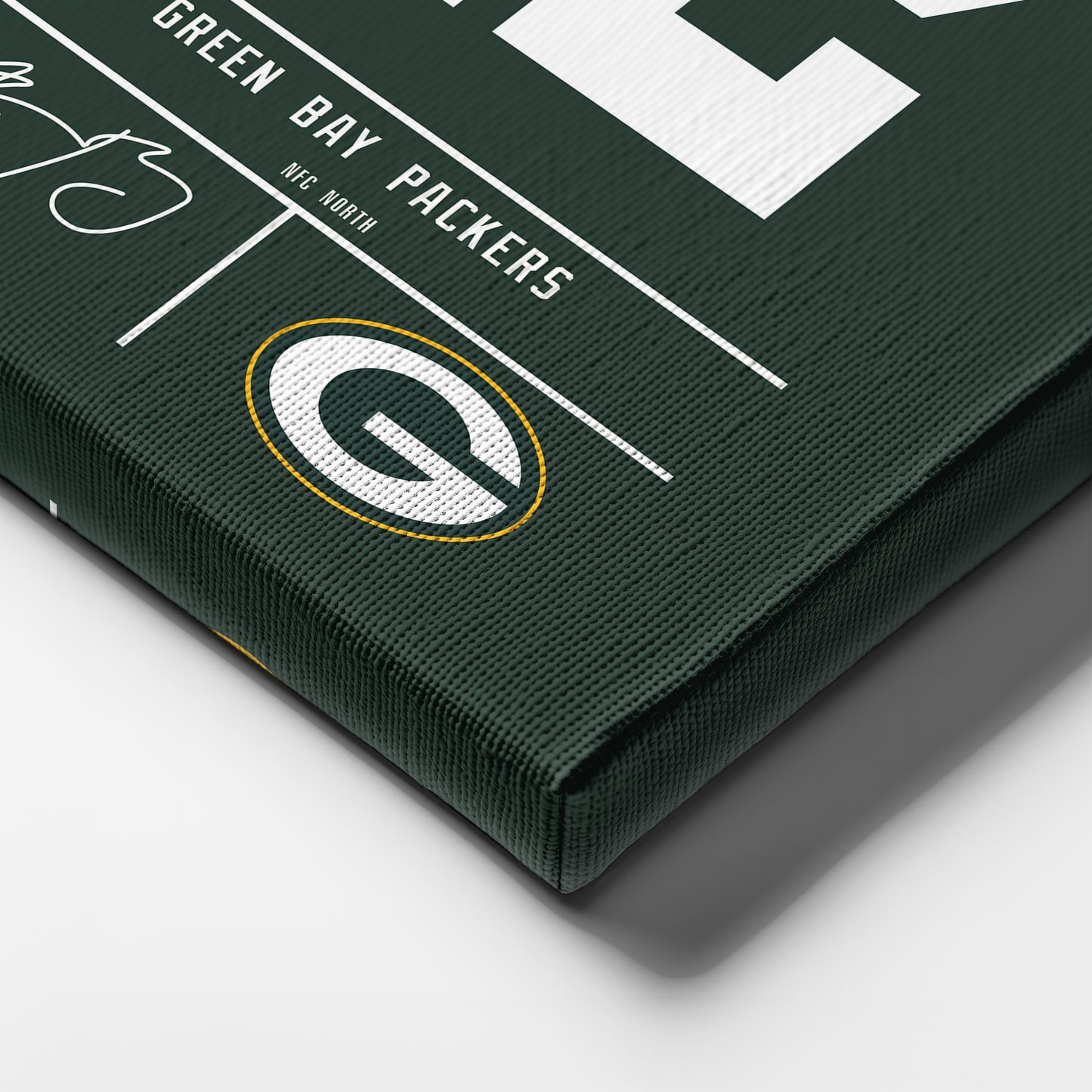 Aaron Rodgers Packers Jersey Canvas Print | Wall Art Decor