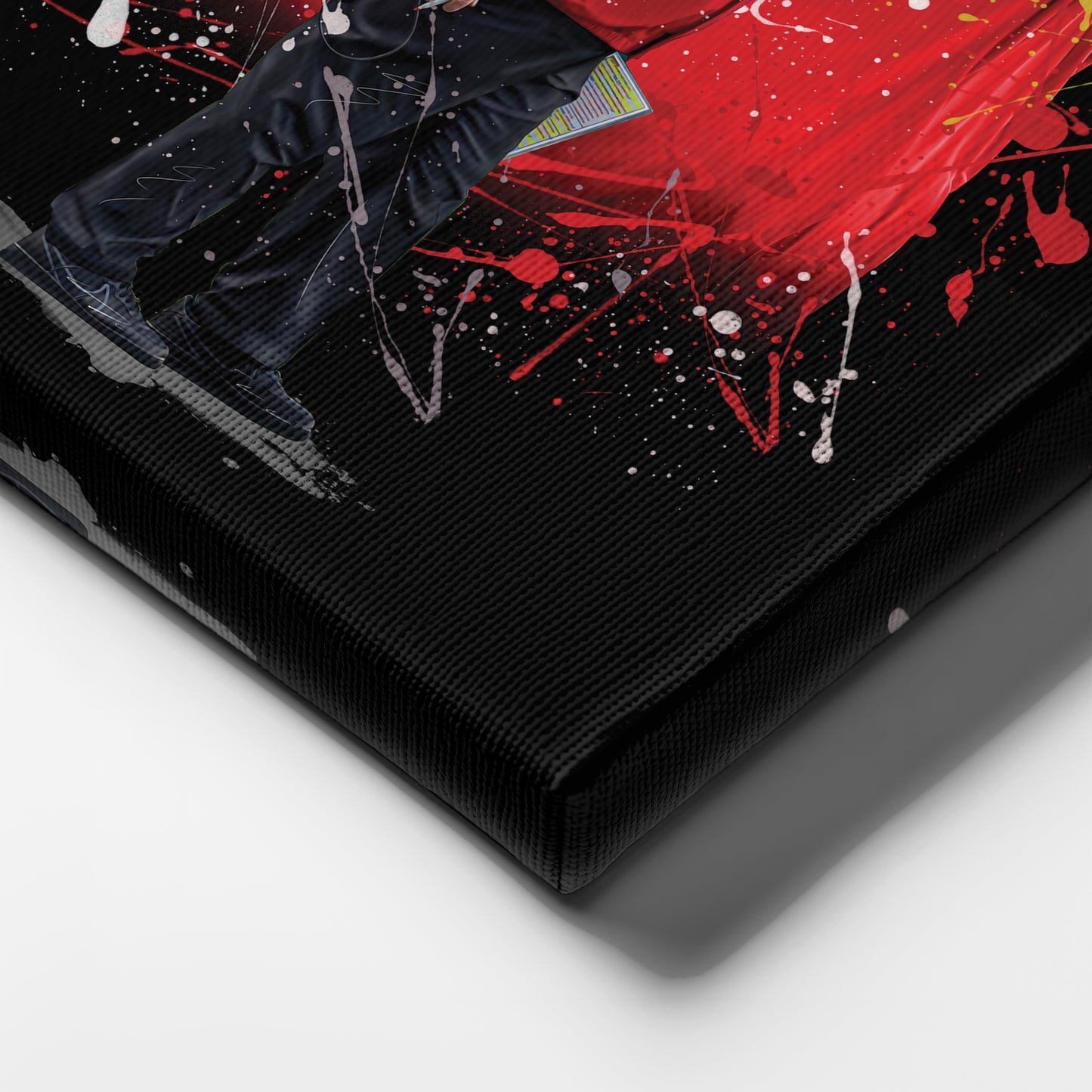 Andy Reid Chiefs Canvas Print | Kansas City Football Coach Wall Art