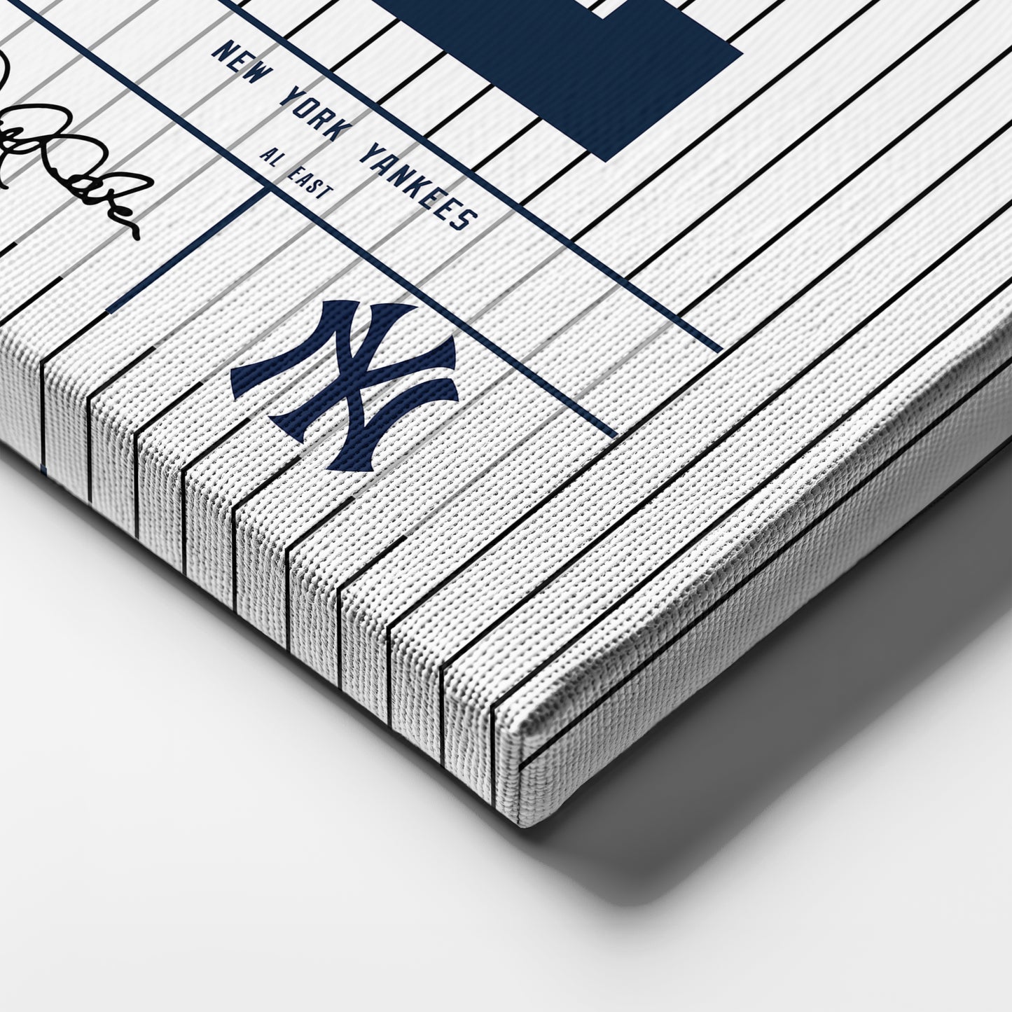 Derek Jeter Yankees Jersey Canvas Print | Wall Art Decor