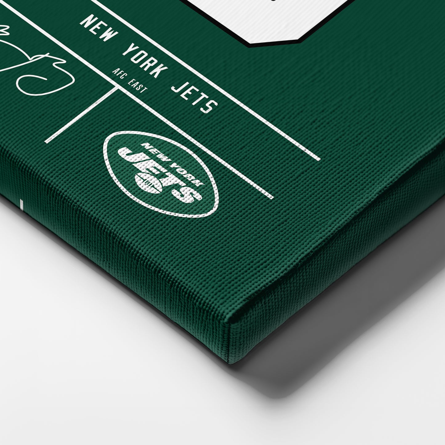 Aaron Rodgers Jets Jersey Canvas Print | Wall Art Decor