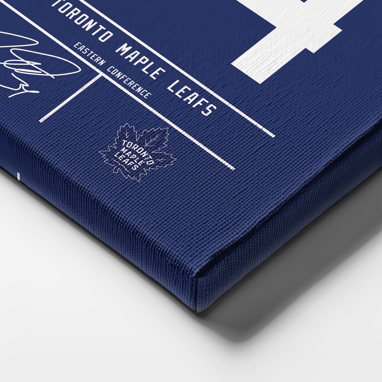 Auston Matthews Maple Leafs Jersey Canvas Print | Wall Art Decor