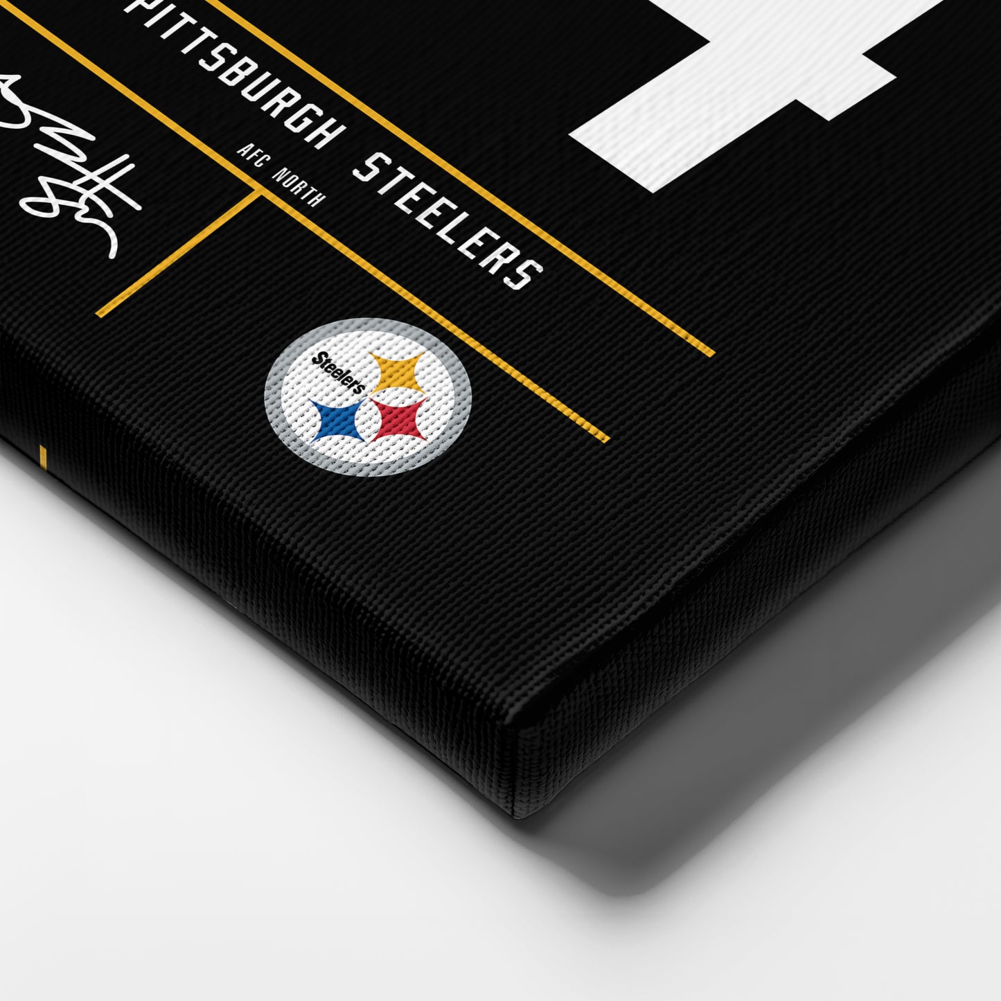 Antonio Brown Steelers Jersey Canvas Print | Wall Art Decor