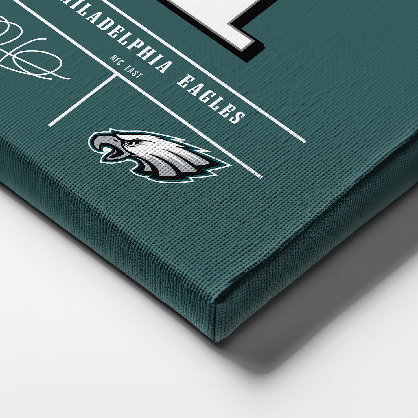 Jalen Hurts Eagles Jersey Canvas Print | Wall Art Decor