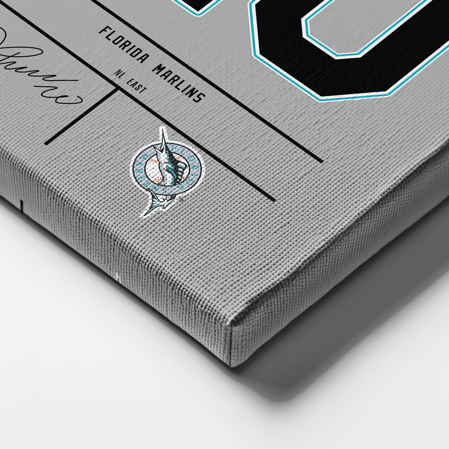 Miguel Cabrera Marlins Jersey Canvas Print | Wall Art Decor