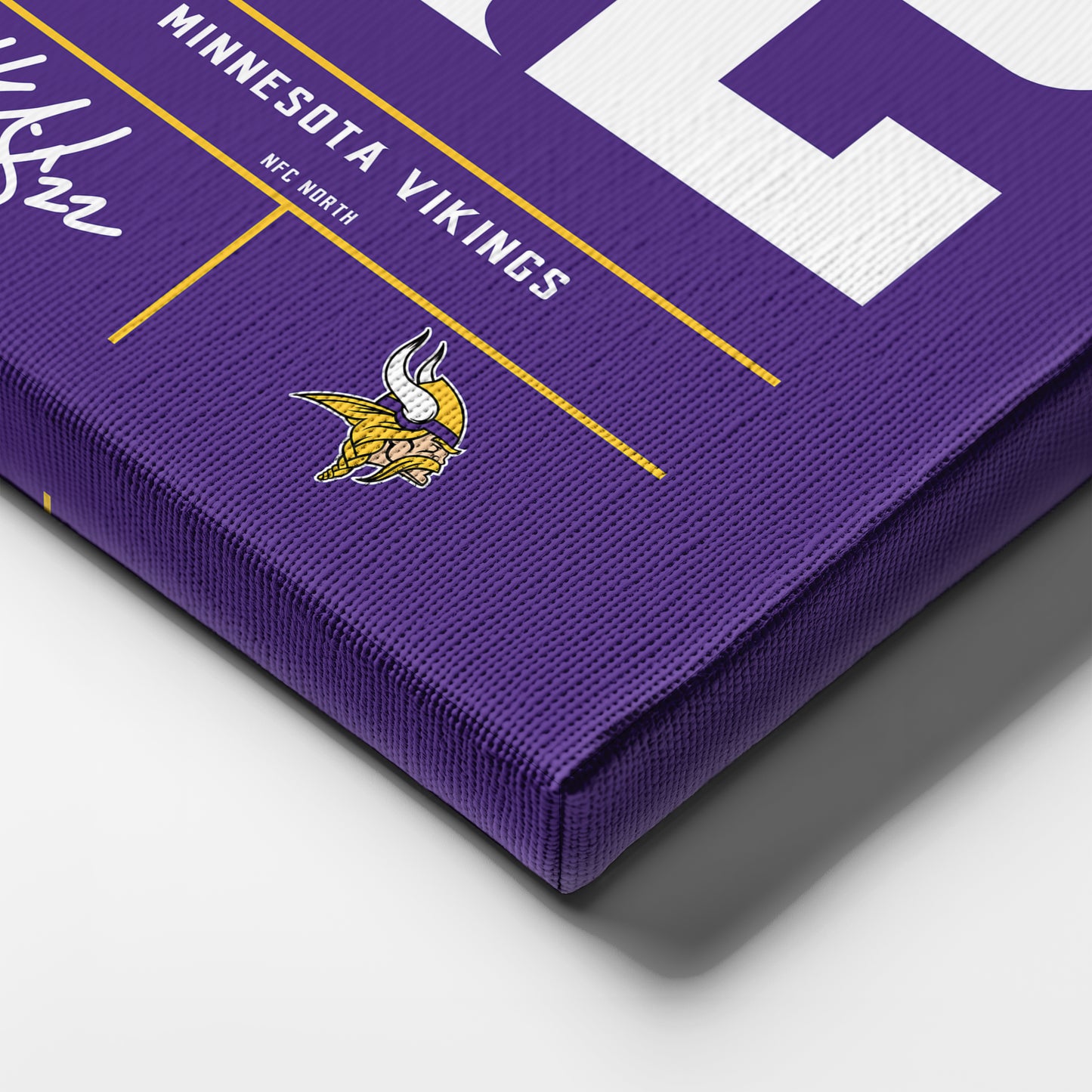 Harrison Smith Minnesota Vikings Jersey Canvas Wall Art