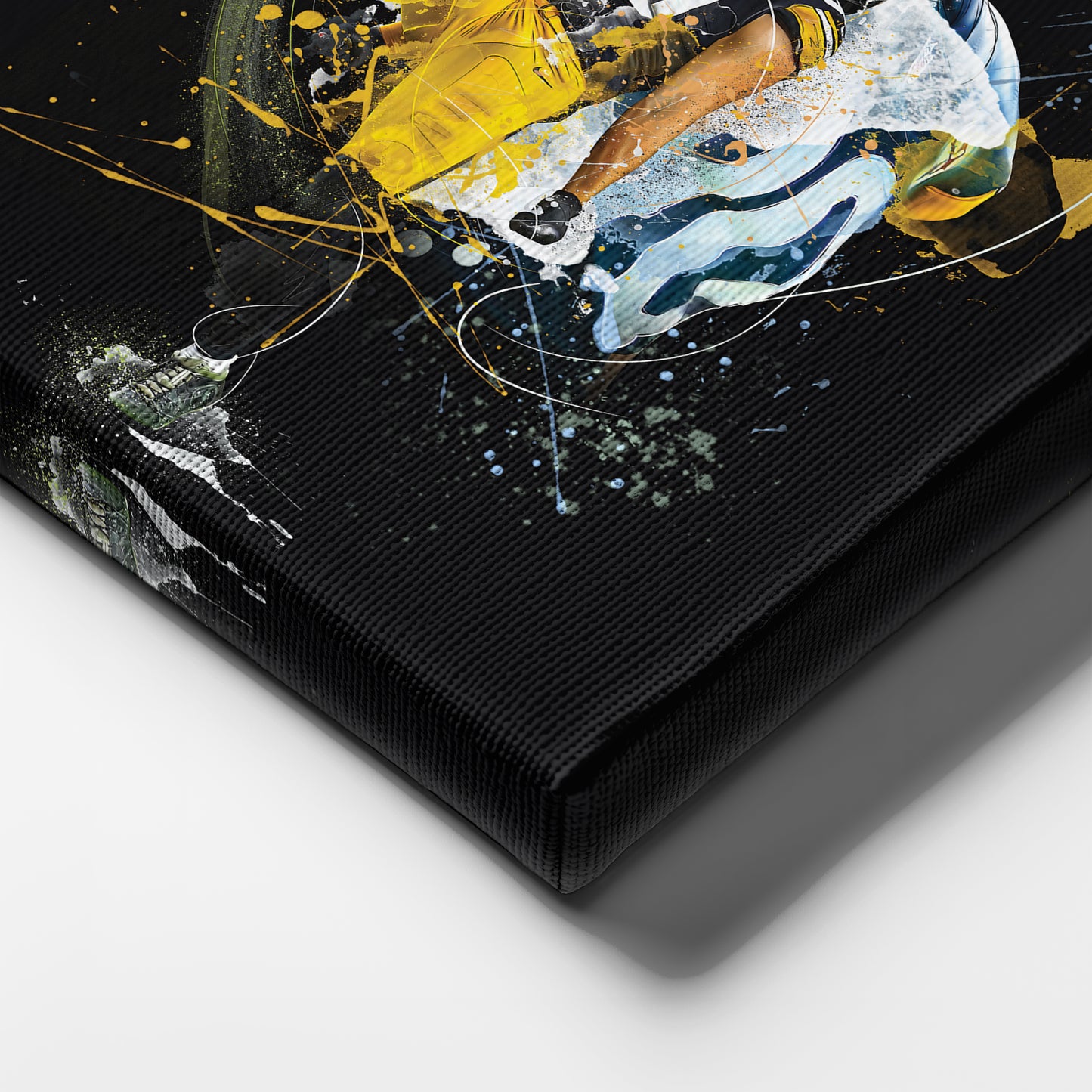 T.J. Watt Steelers Canvas Print | Pittsburgh Football Wall Art