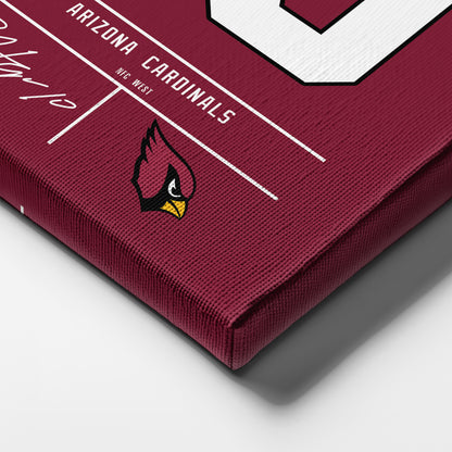 DeAndre Hopkins Cardinals Jersey Canvas Print | Wall Art Decor
