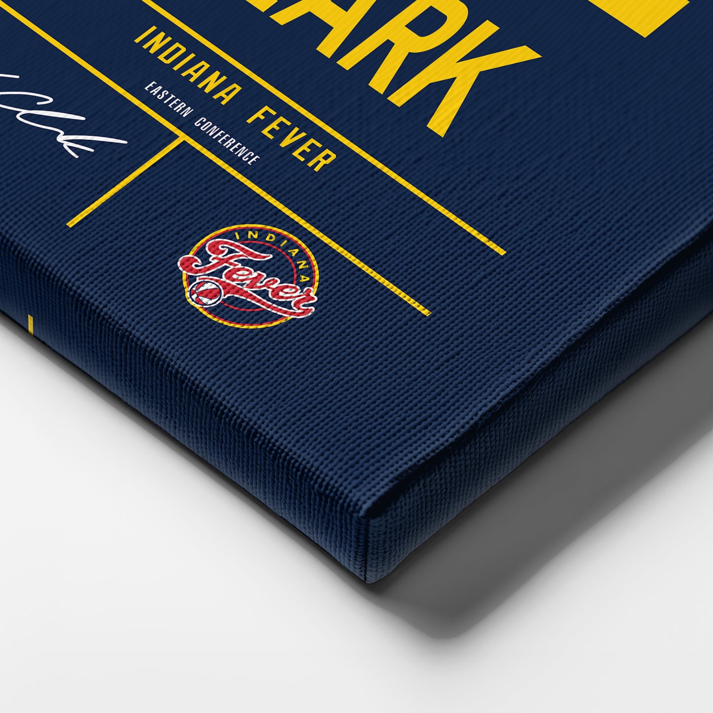 Caitlin Clark Indiana Fever Jersey Canvas Wall Art