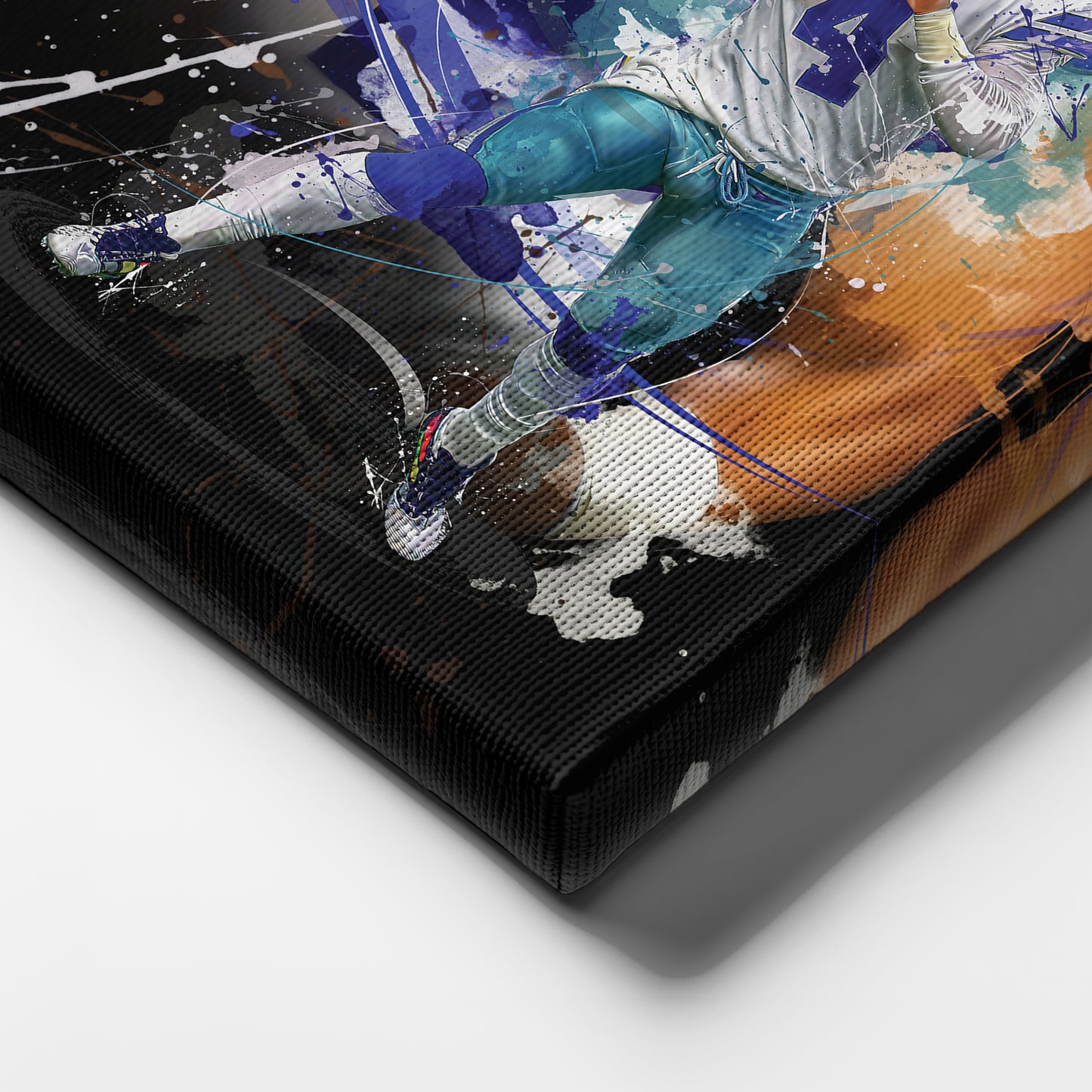 Dak Prescott Cowboys Canvas Print | Dallas Football Wall Art