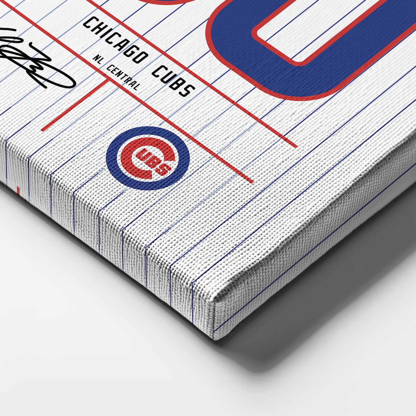 Kyle Tucker Chicago Cubs Jersey Canvas Wall Art