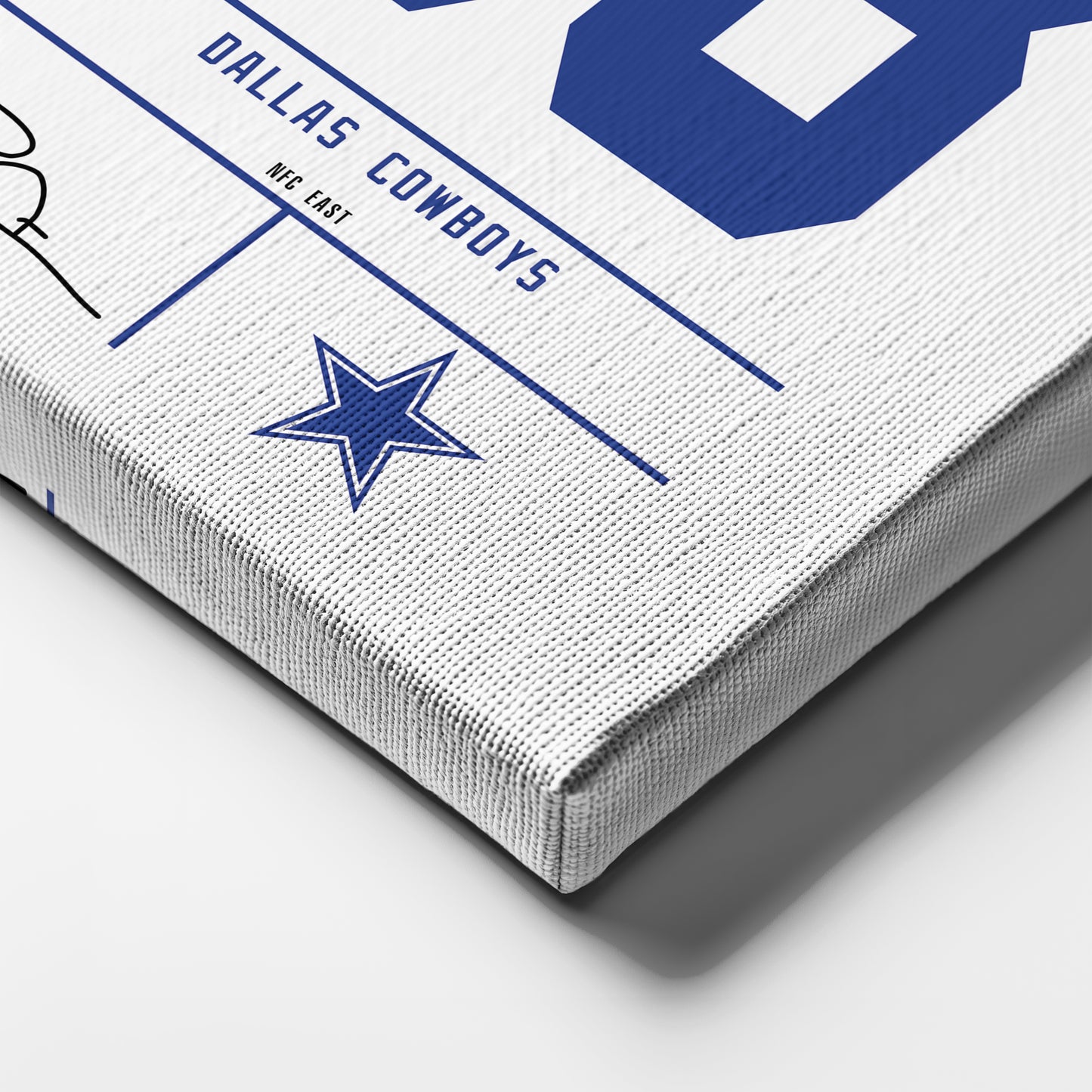 Michael Irvin Cowboys Jersey Canvas Print | Wall Art Decor