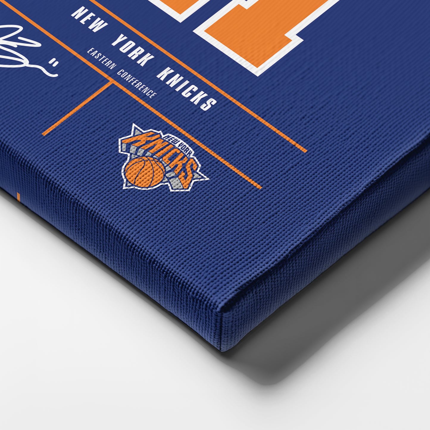 Jalen Brunson New York Knicks Jersey Canvas Wall Art