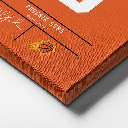 Chris Paul Suns Jersey Canvas Print | Wall Art Decor