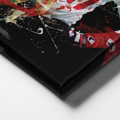 Jerry Rice 49ers Canvas Print | San Francisco Football Wall Art