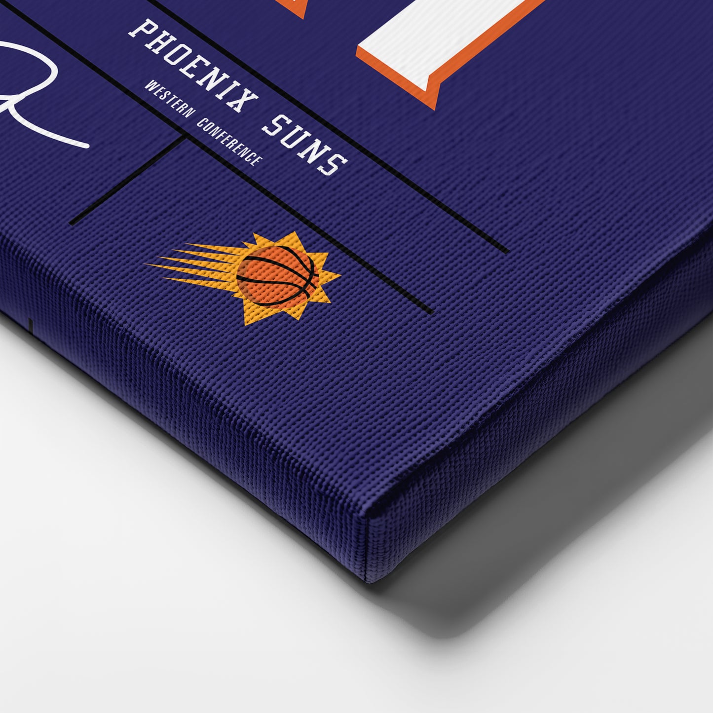 Oso Ighodaro Phoenix Suns Jersey Canvas Wall Art