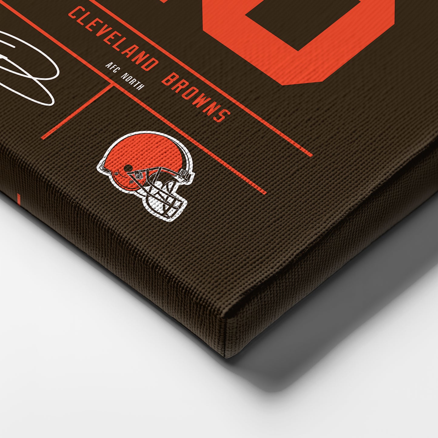 Odell Beckham Jr. Browns Jersey Canvas Print | Wall Art Decor