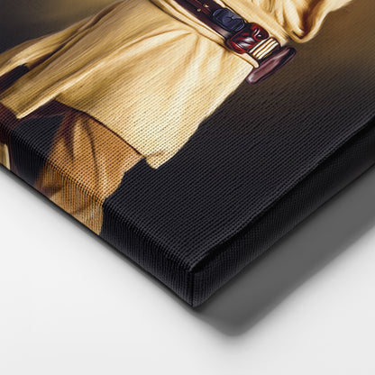 Obi-Wan Kenobi Canvas Print | Star Wars Jedi Master Wall Art