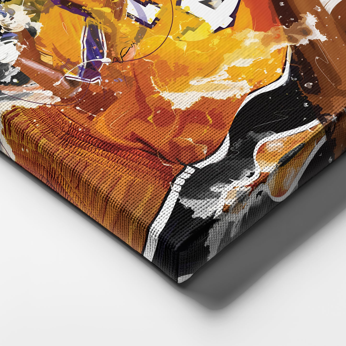 Kobe Bryant Lakers Canvas Print | Los Angeles Basketball Wall Art