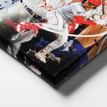 Bryce Harper Phillies Canvas Print | Philadelphia Baseball Wall Art