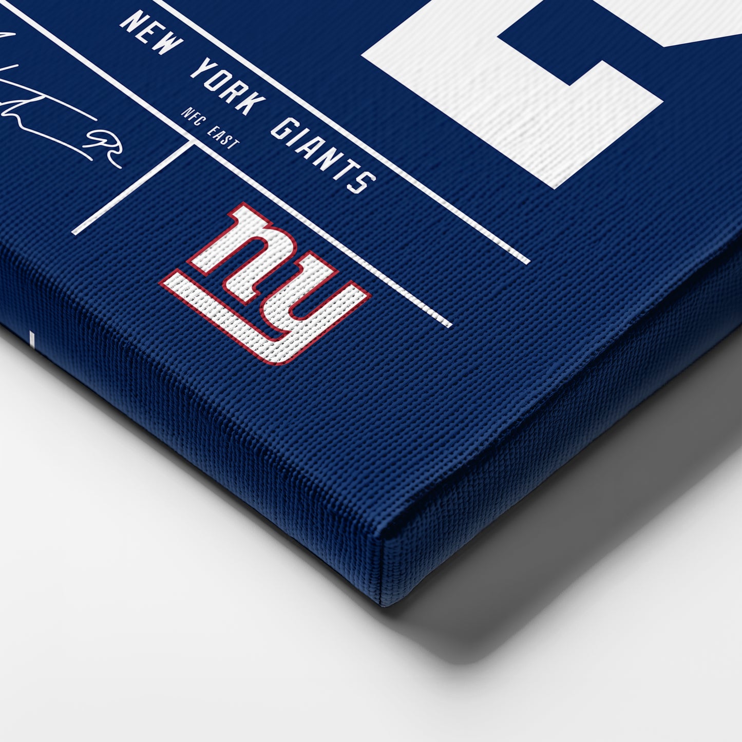 Michael Strahan Giants Jersey Canvas Print | Wall Art Decor