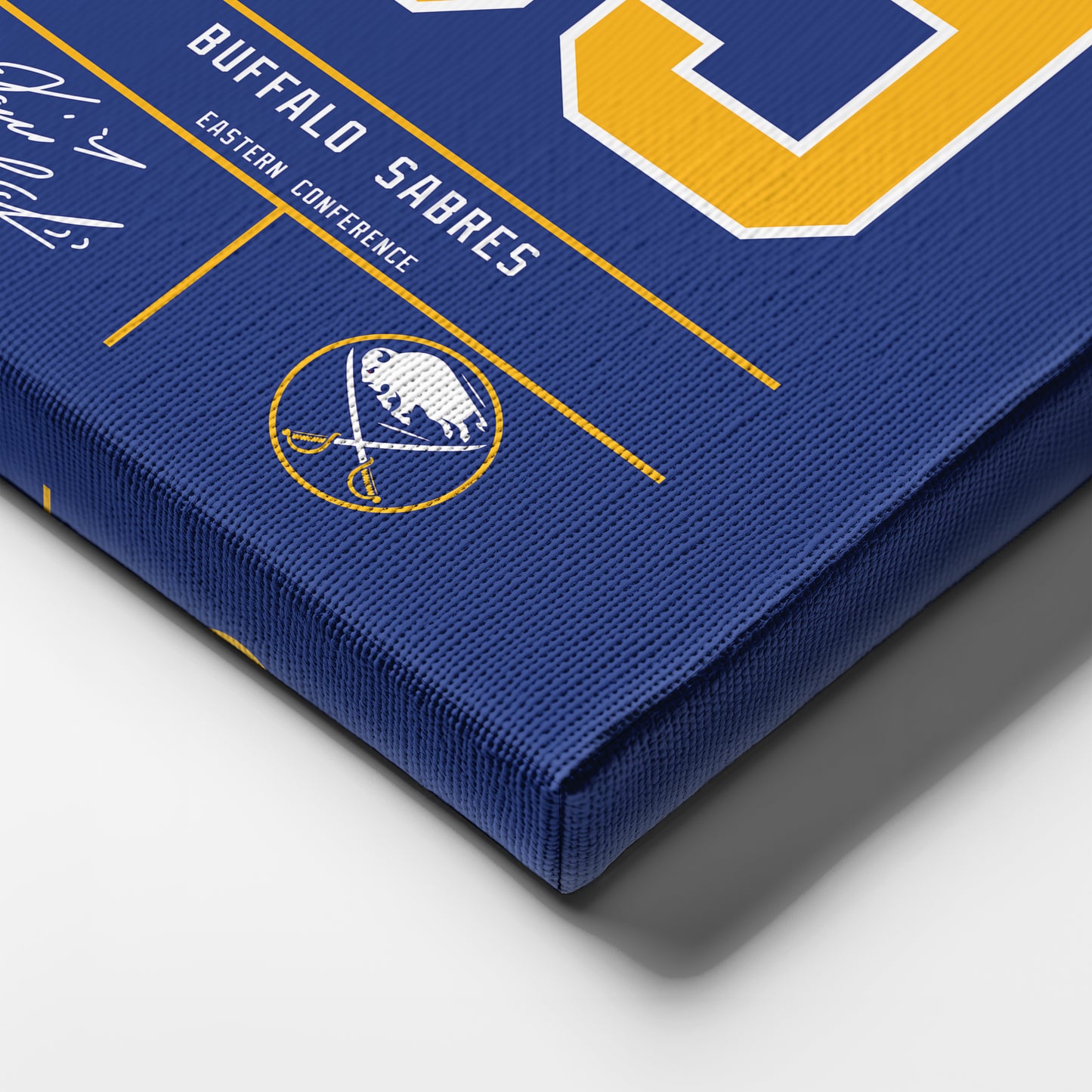 Dominik Hasek Buffalo Sabres Jersey Canvas Wall Art