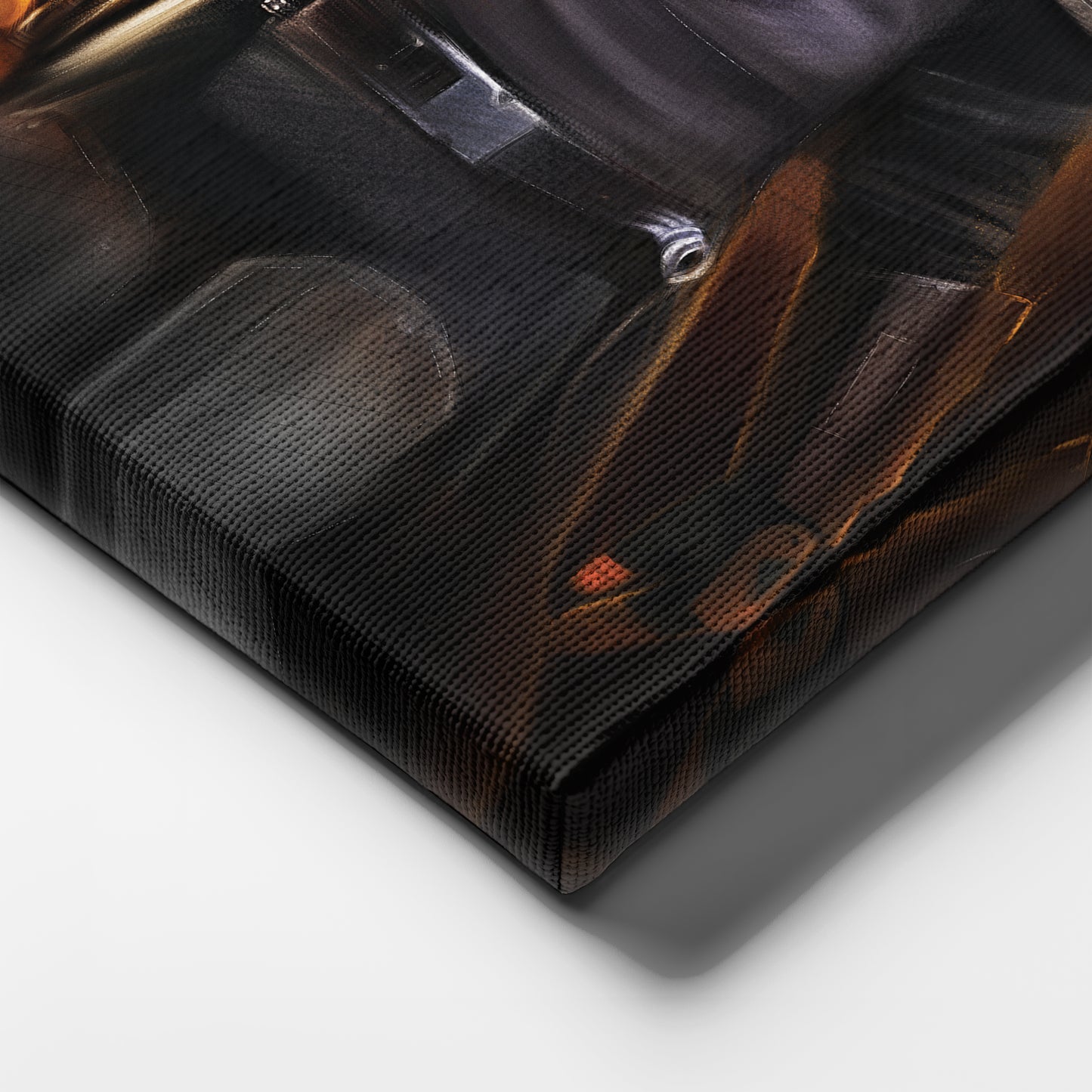The Mandalorian Canvas Print | Star Wars Bounty Hunter Wall Art
