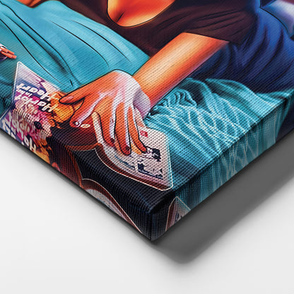 Mia Wallace Canvas Print | Pulp Fiction Cult Movie Wall Art