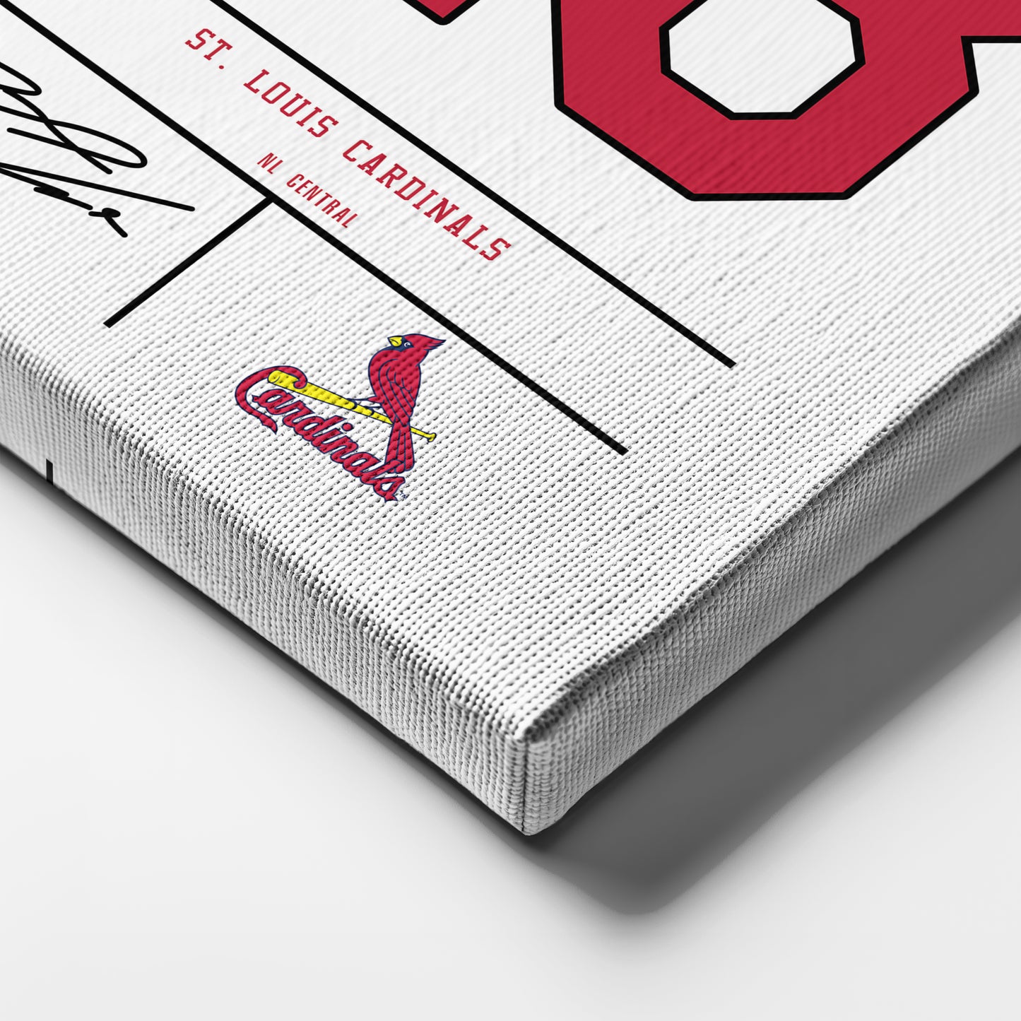 Nolan Arenado Cardinals Jersey Canvas Print | Wall Art Decor