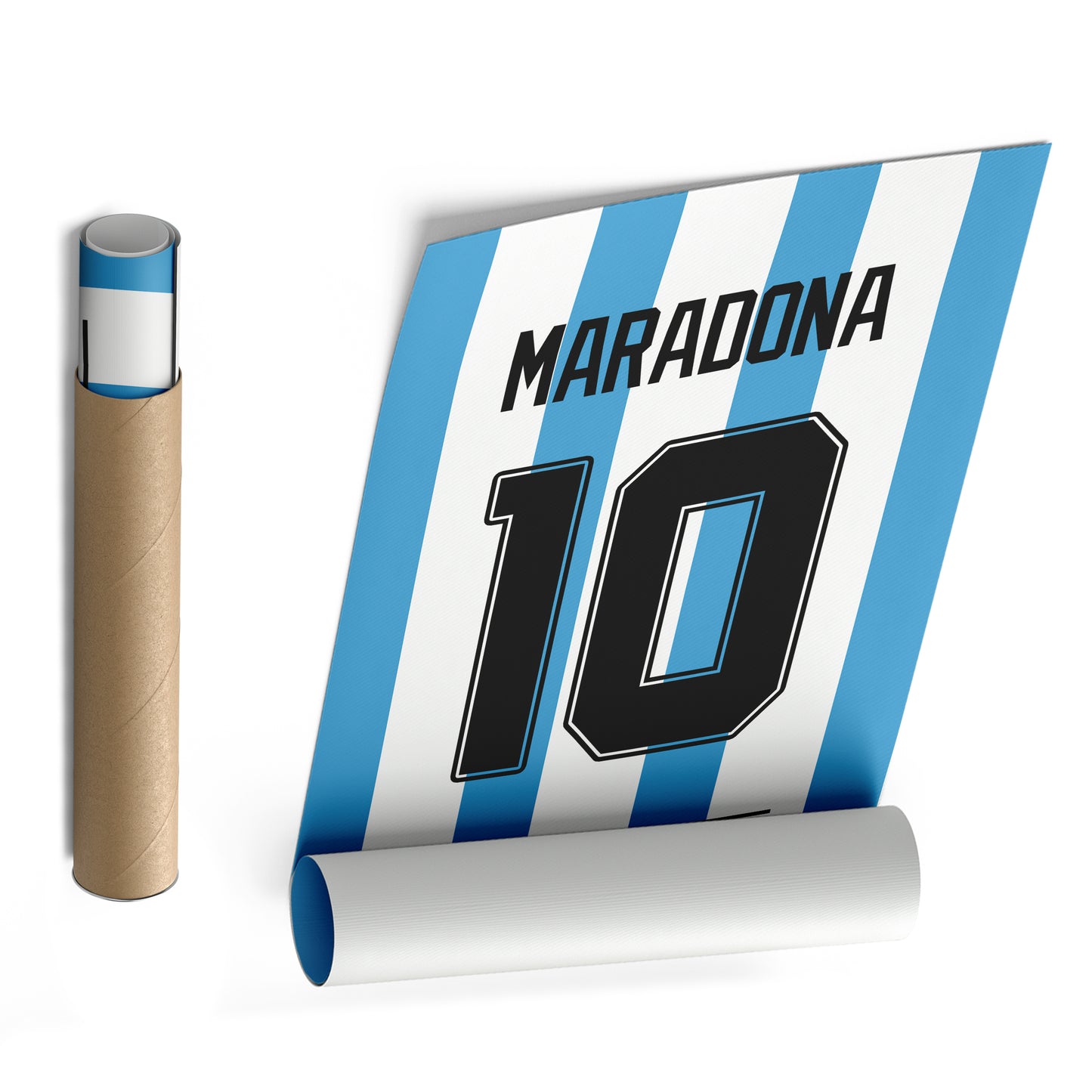 Diego Maradona Argentina Jersey Canvas Print | Wall Art Decor
