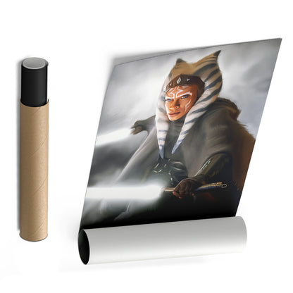 Ahsoka Tano Canvas Print | Star Wars Wall Art Decor