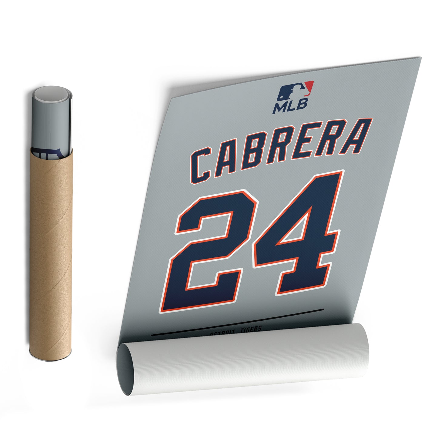 Miguel Cabrera Tigers Jersey Canvas Print | Wall Art Decor