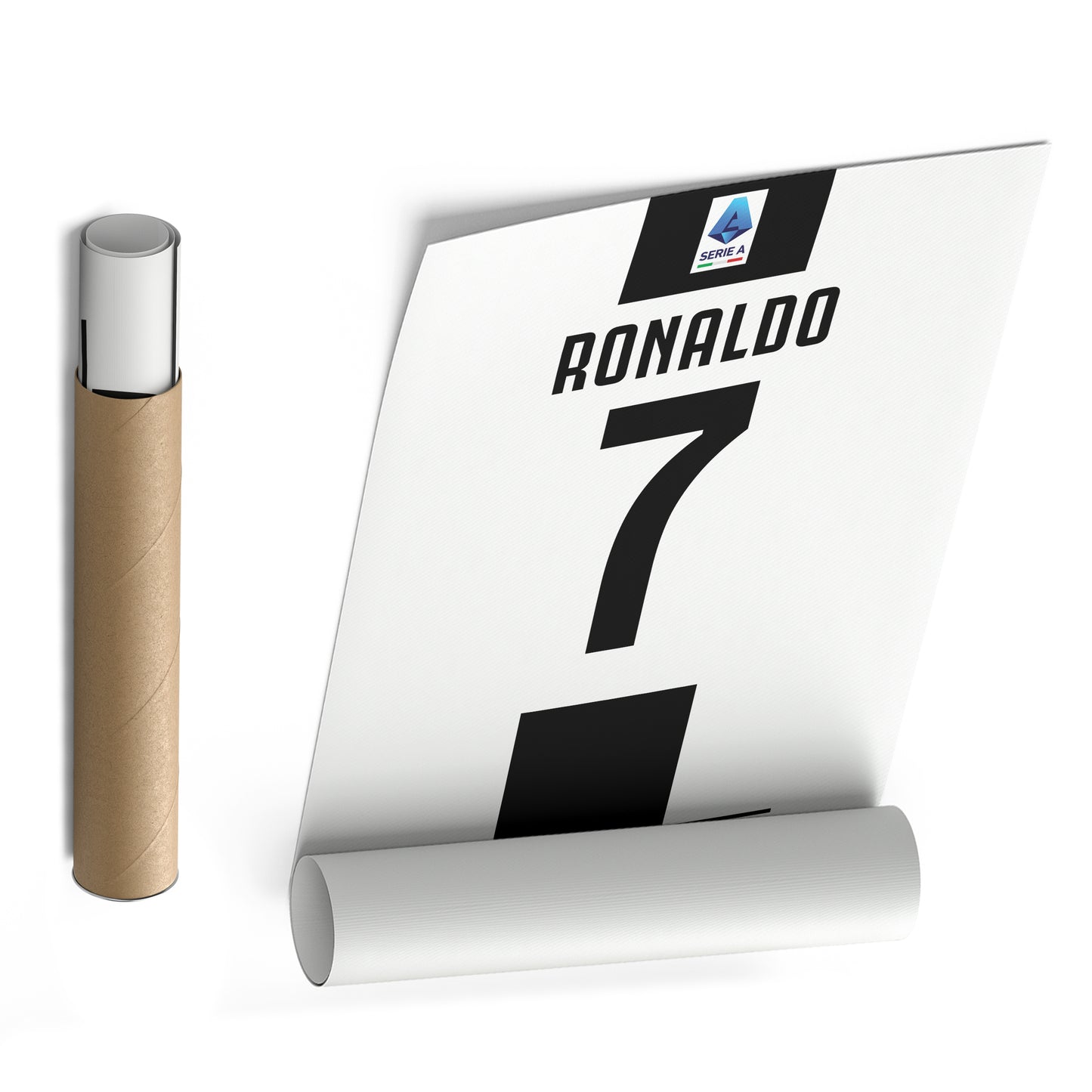 Cristiano Ronaldo Juventus Jersey Canvas Print | Wall Art Decor