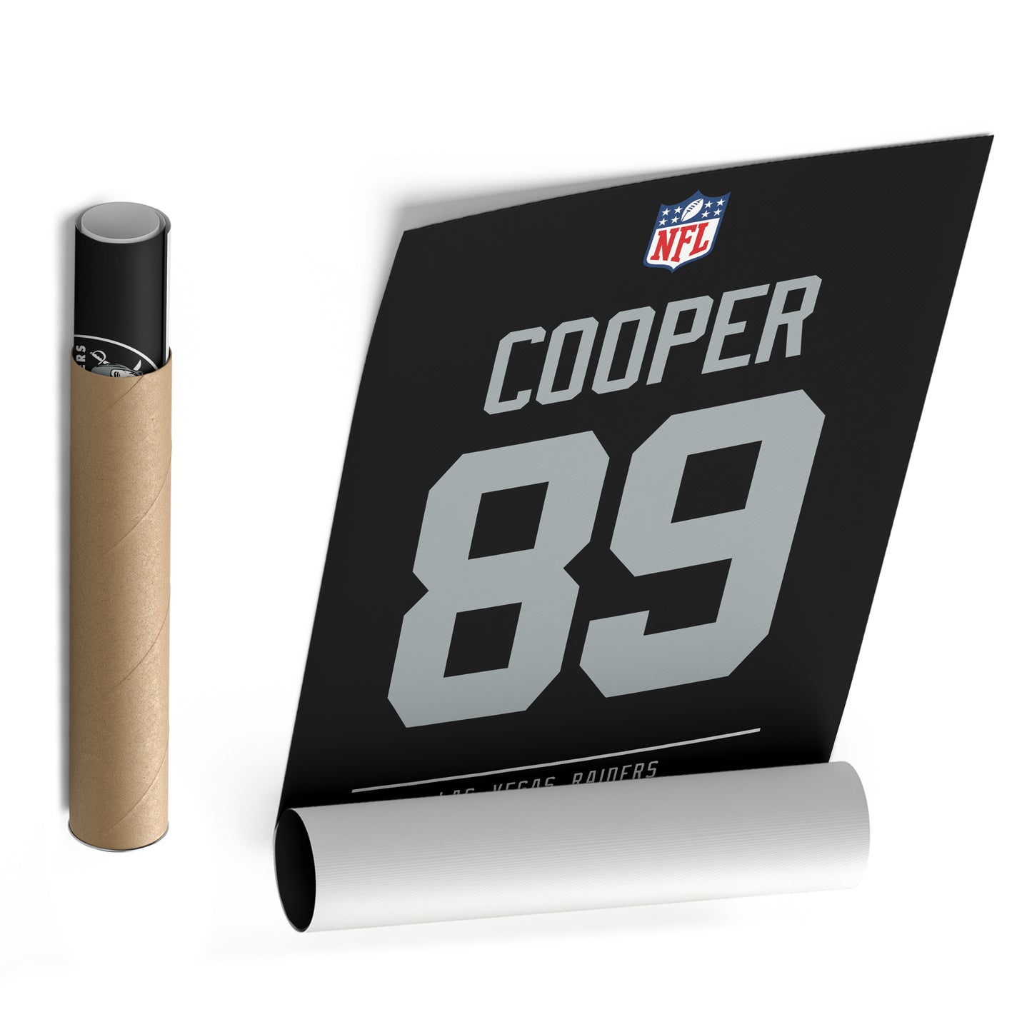 Amari Cooper Las Vegas Raiders Jersey Canvas Wall Art