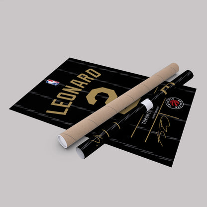 Kawhi Leonard Raptors Jersey Canvas Print | Wall Art Decor