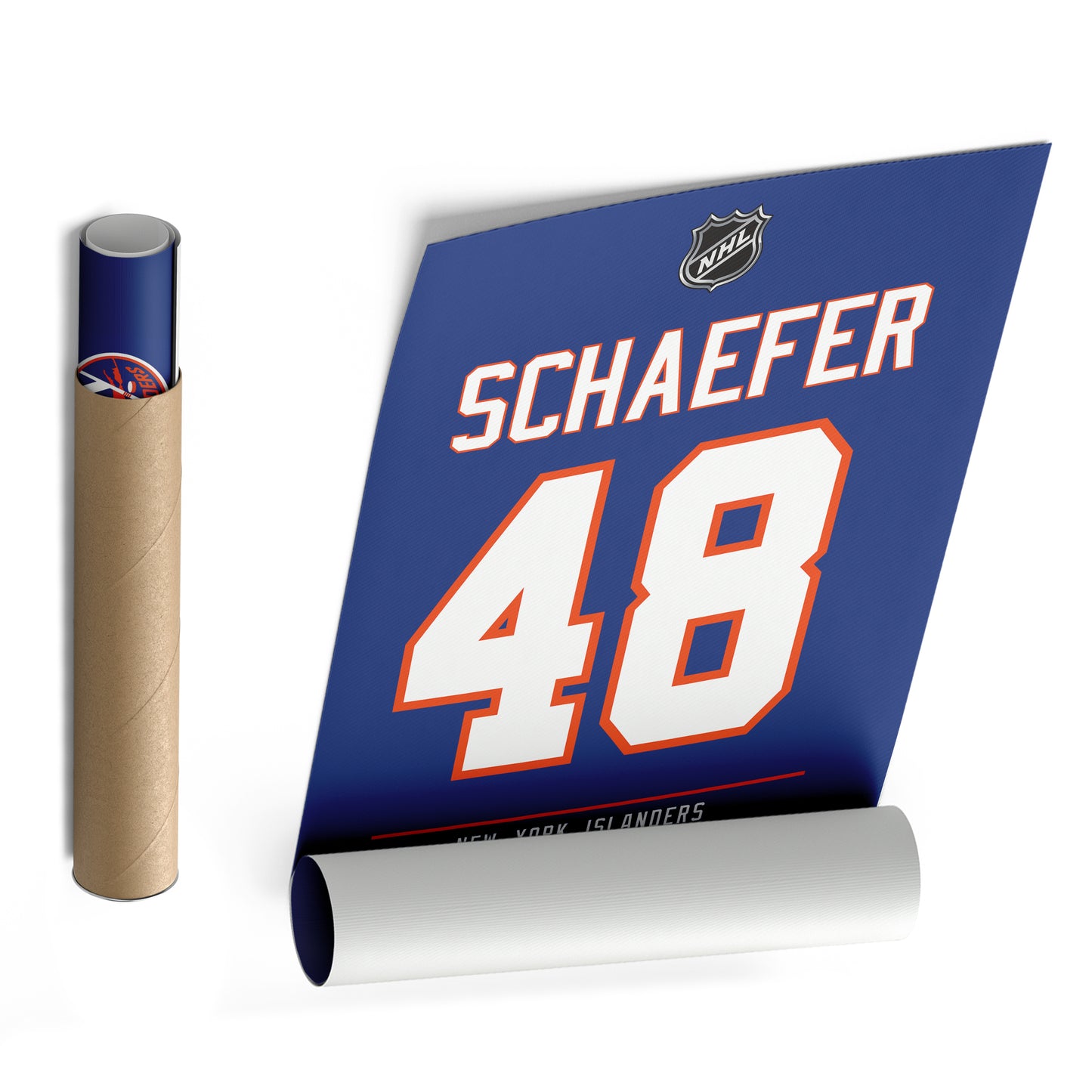 Matthew Schaefer Islanders Jersey Canvas Print | Wall Art Decor