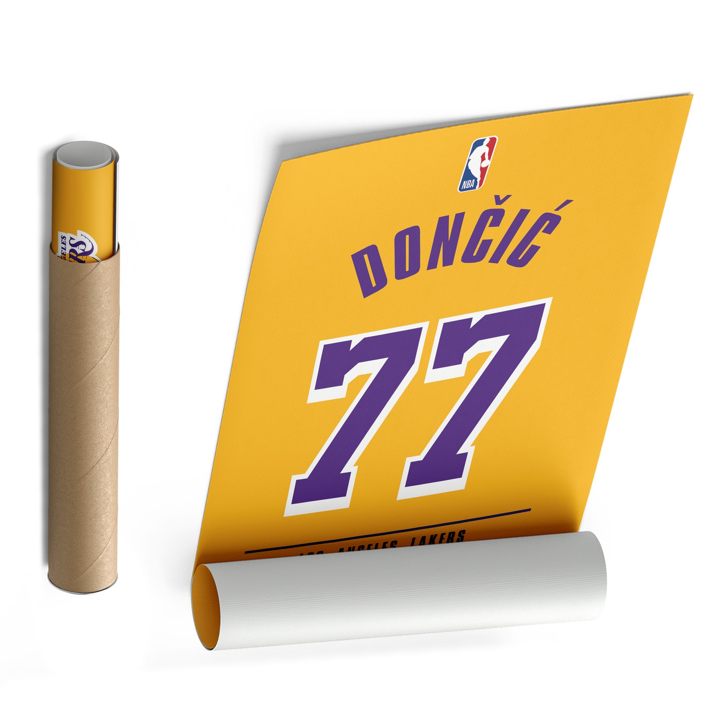 Luka Doncic Lakers Jersey Canvas Print | Wall Art Decor