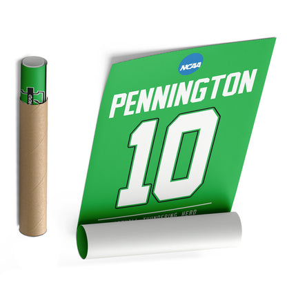 Chad Pennington Thundering Herd Jersey Canvas Print | Wall Art Decor