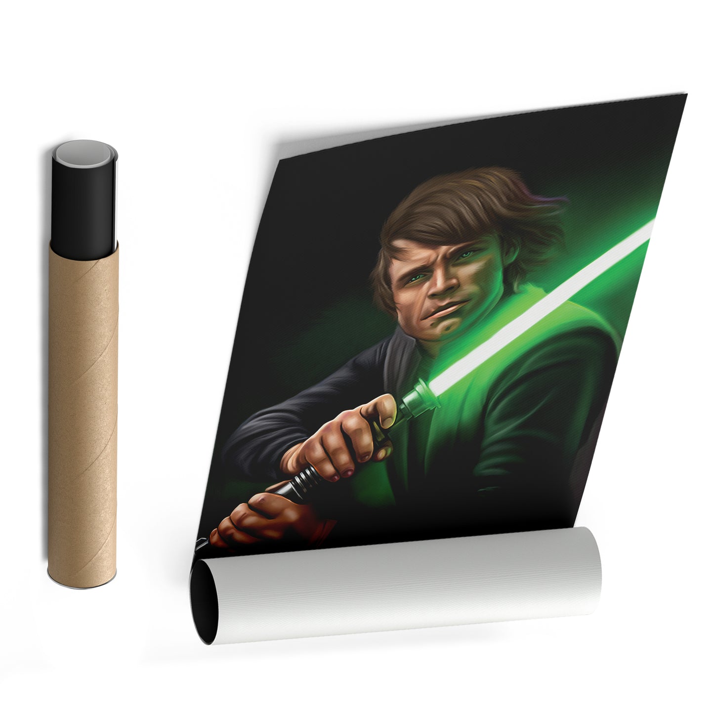 Luke Skywalker Canvas Print | Star Wars Jedi Knight Wall Art