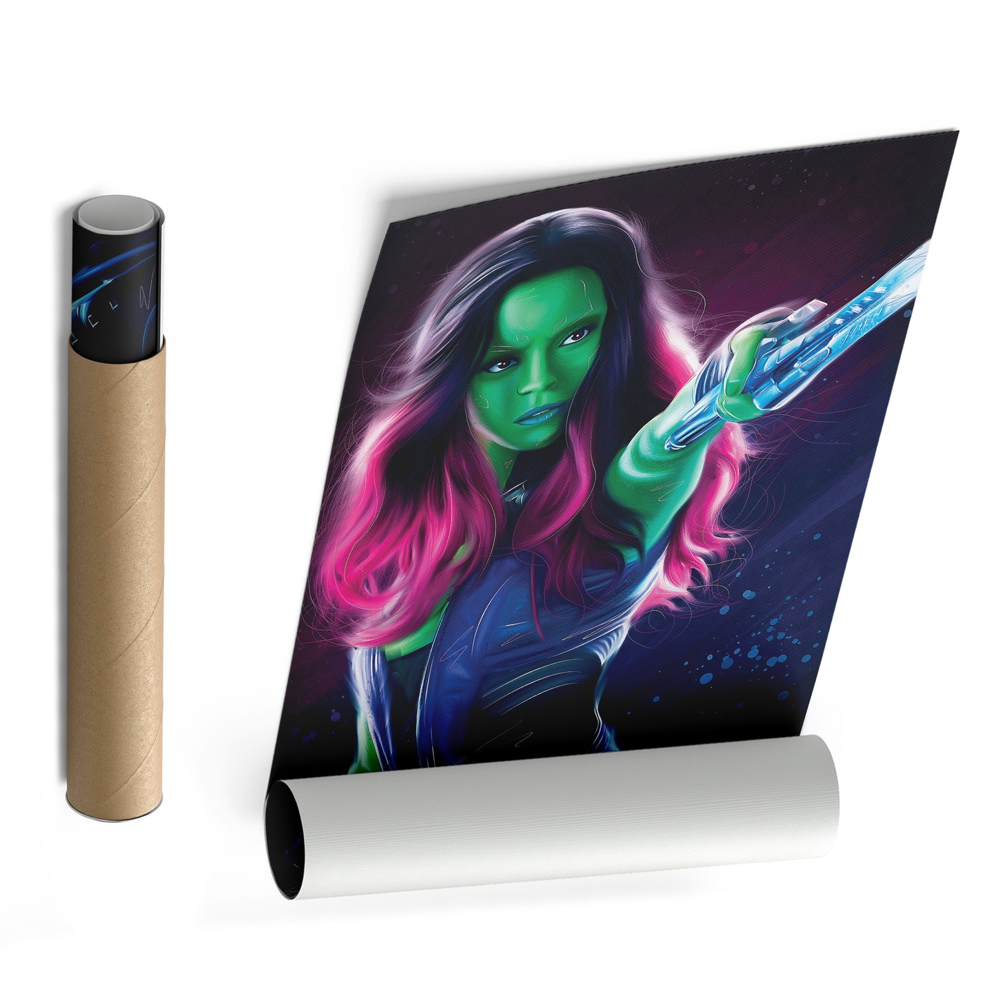 Gamora Canvas Print | Marvel Guardians of the Galaxy Wall Art