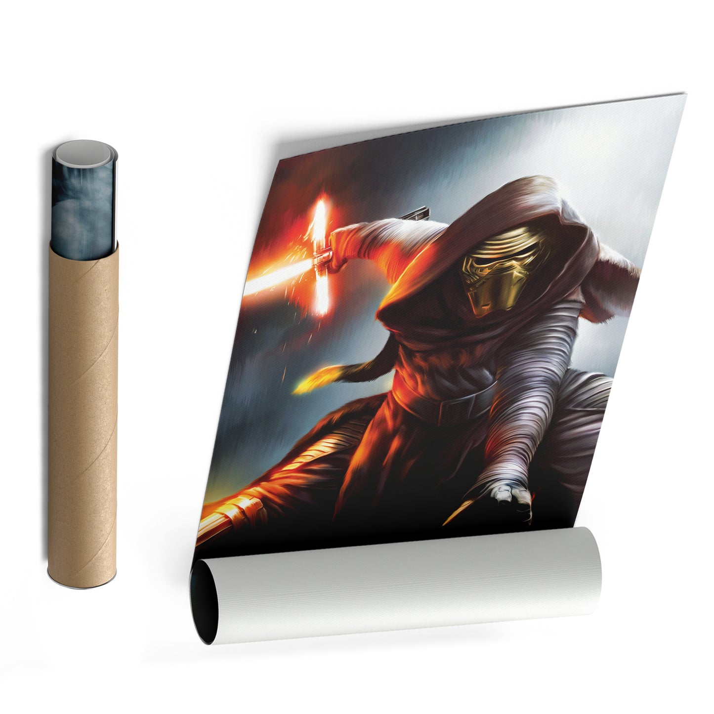 Kylo Ren Canvas Print | Star Wars Sith Warrior Wall Art