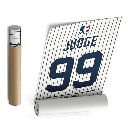 Aaron Judge Yankees Jersey Canvas Print | Wall Art Decor