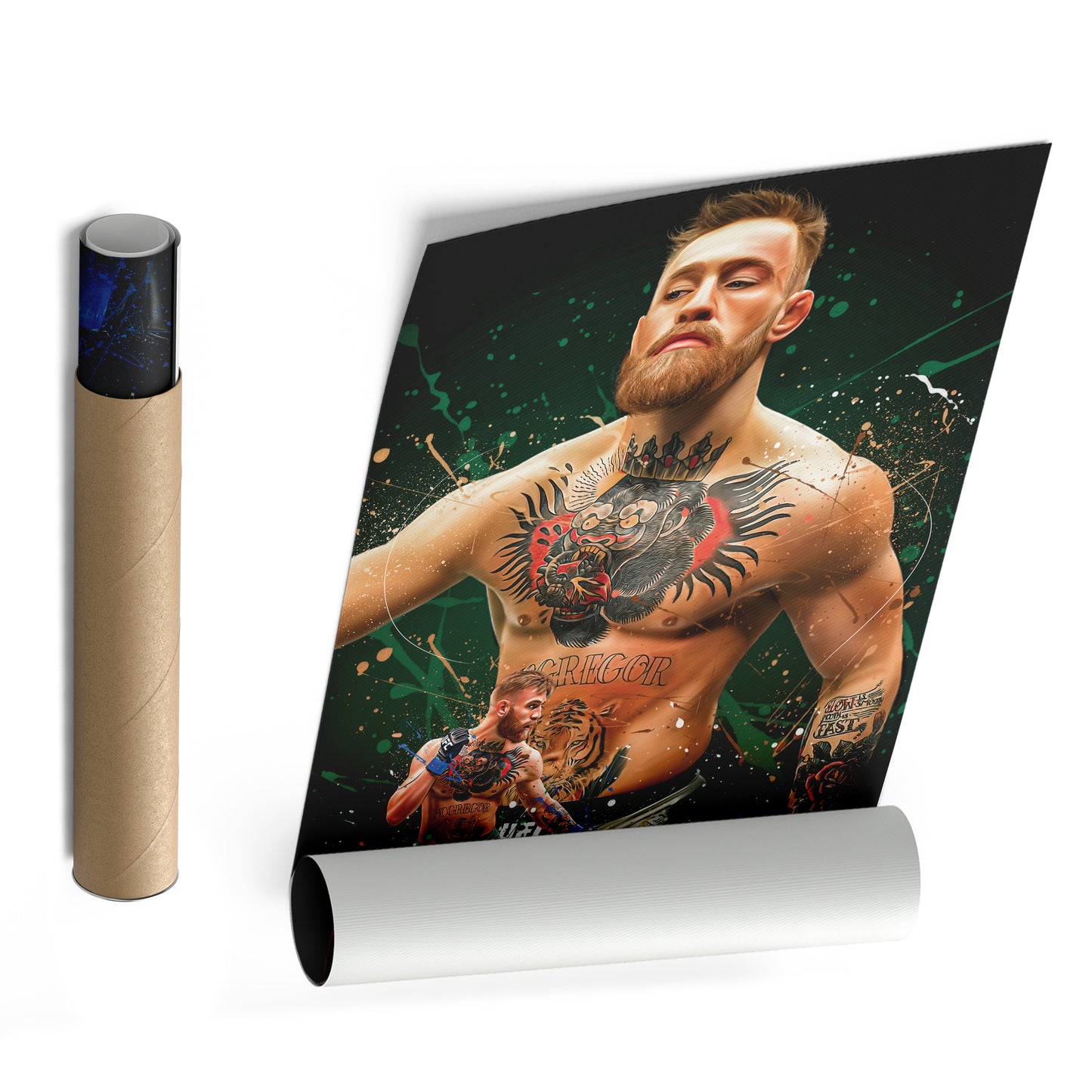 Conor McGregor "The Notorious" Canvas Print | UFC MMA Wall Art