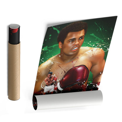 Muhammad Ali Canvas Print | Boxing Legend Wall Art