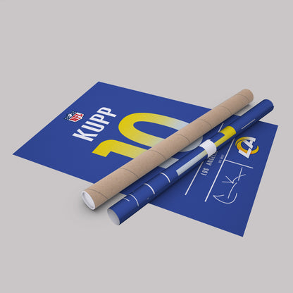 Cooper Kupp Rams Jersey Canvas Print | Wall Art Decor