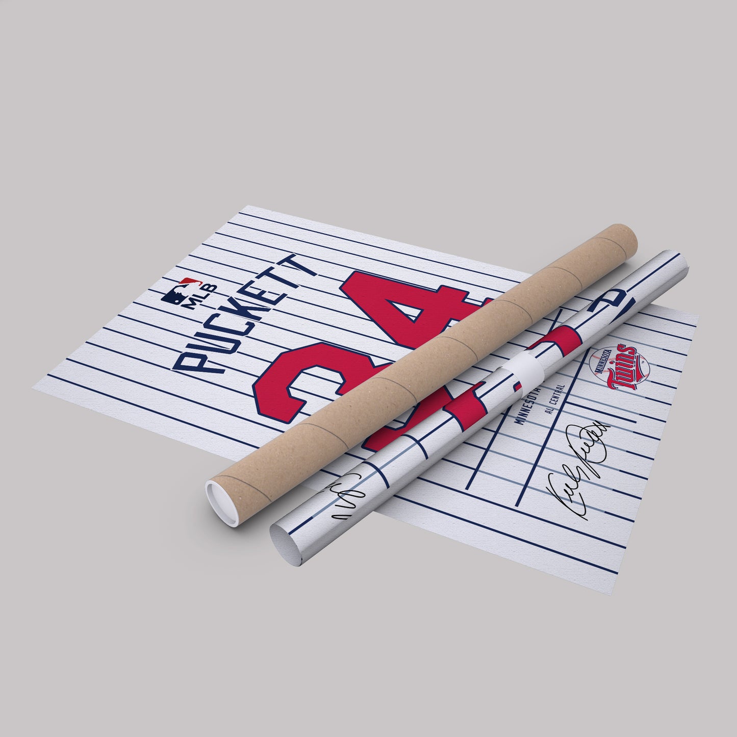 Kirby Puckett Twins Jersey Canvas Print | Wall Art Decor