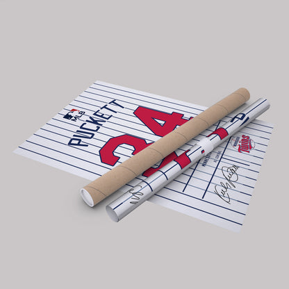 Kirby Puckett Twins Jersey Canvas Print | Wall Art Decor