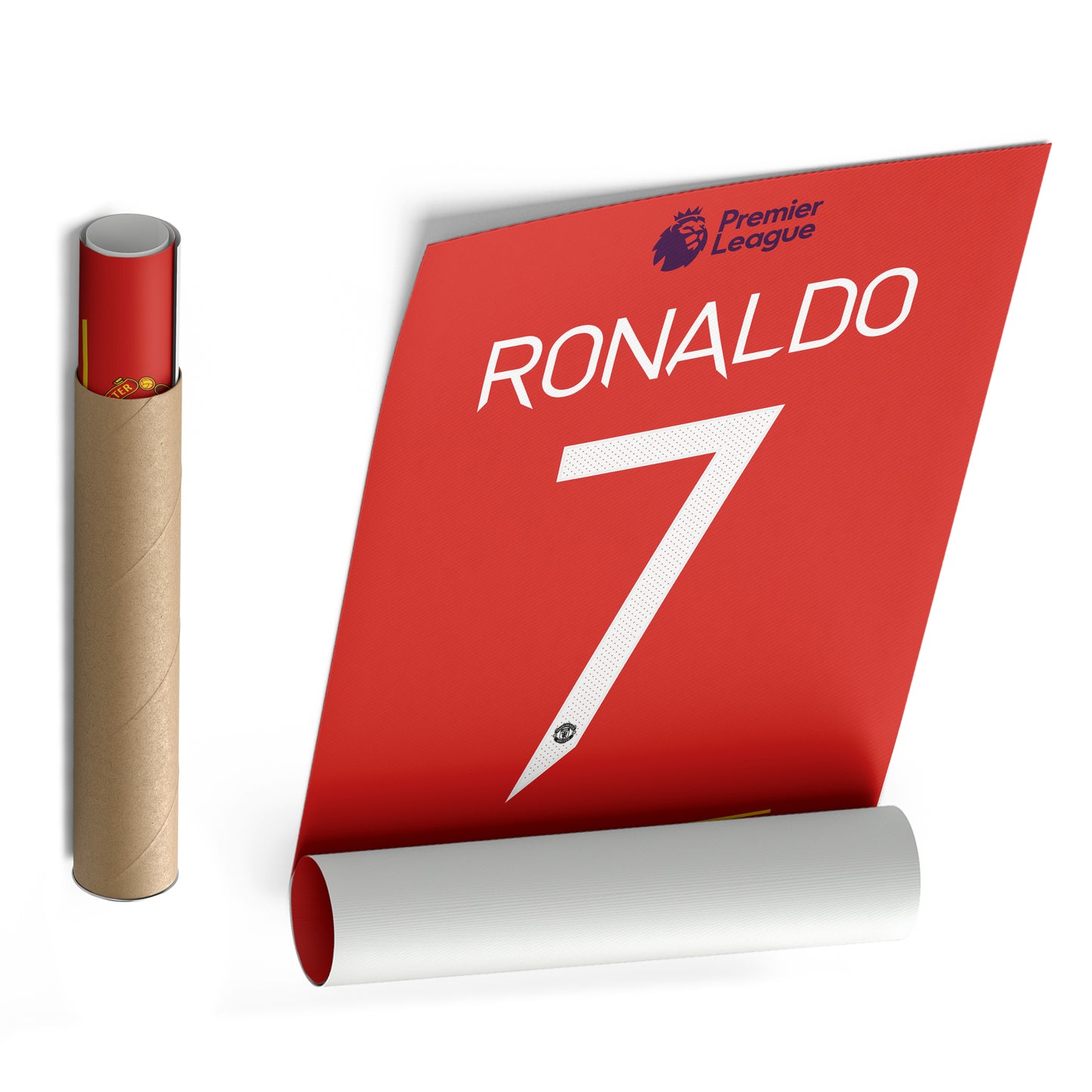 Cristiano Ronaldo Manchester United Jersey Canvas Print | Wall Art Decor